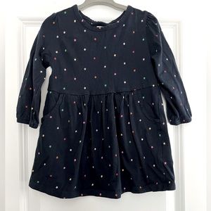 Gap Star Print Skater Dress, 2T